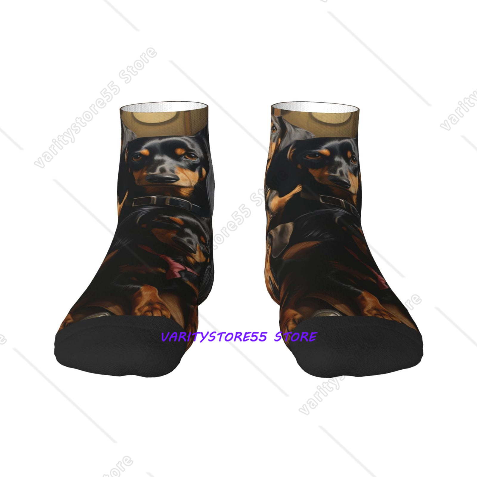 ถุงเท้าข้อสั้นลายดัชชุนด์ สำหร - Ankle Sock Low Cut บทวิจารณ์และราคา