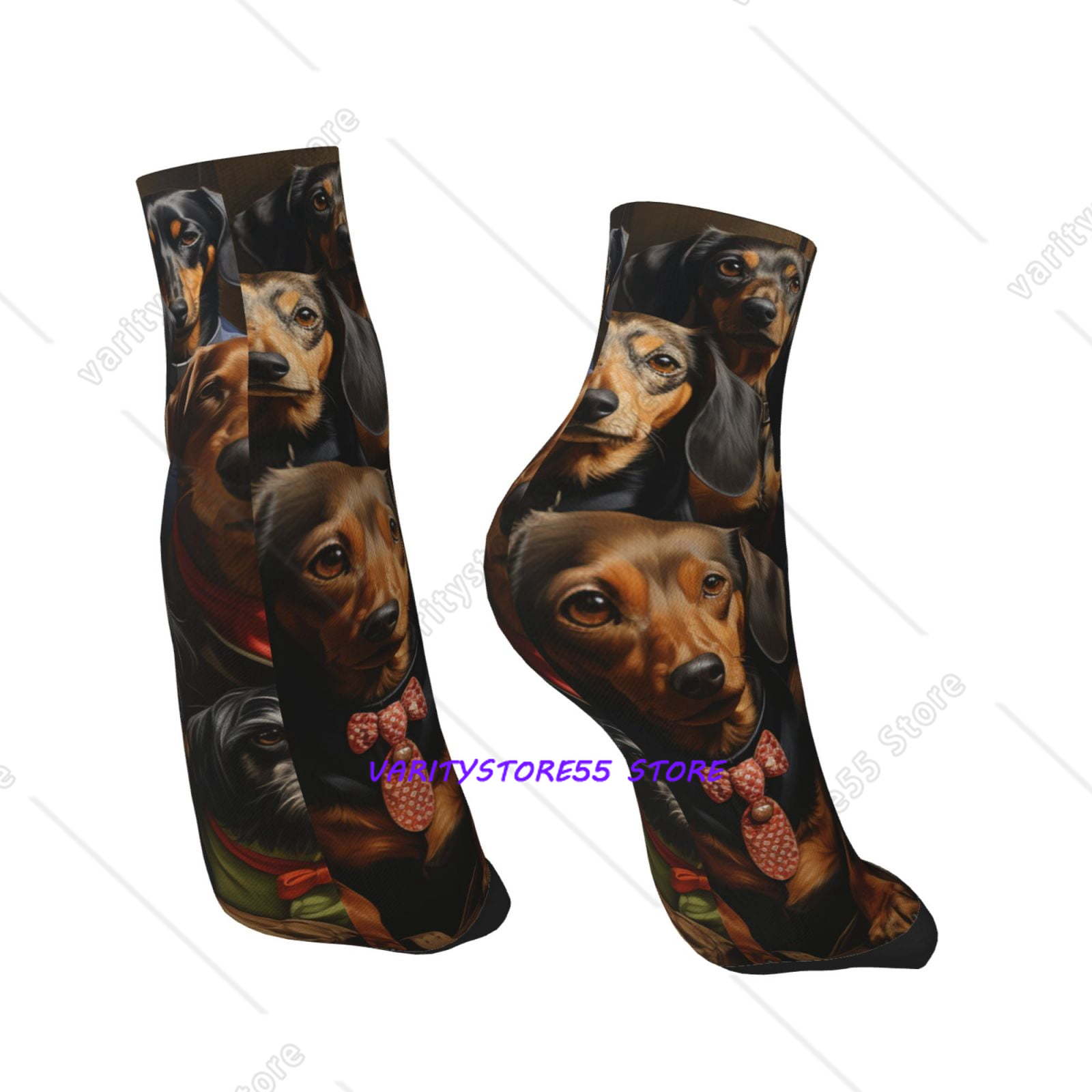 ถุงเท้าข้อสั้นลายดัชชุนด์ สำหร - Ankle Sock Low Cut บทวิจารณ์และราคา