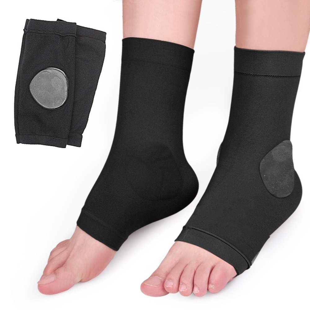 1 คู่กีฬาซิลิโคนที่มองไม่เห็นเ - Ankle Brace Sock บทวิจารณ์และราคา