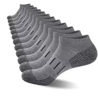 ถุงเท้ากีฬาข้อสั้นบุนุ่มสำหรับ - Athletic Sock Cushion บทวิจารณ์และราคา