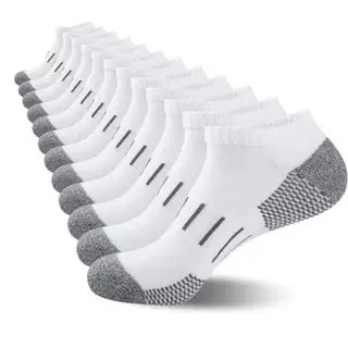 ถุงเท้ากีฬาข้อสั้นบุนุ่มสำหรับ - Athletic Sock Cushion บทวิจารณ์และราคา