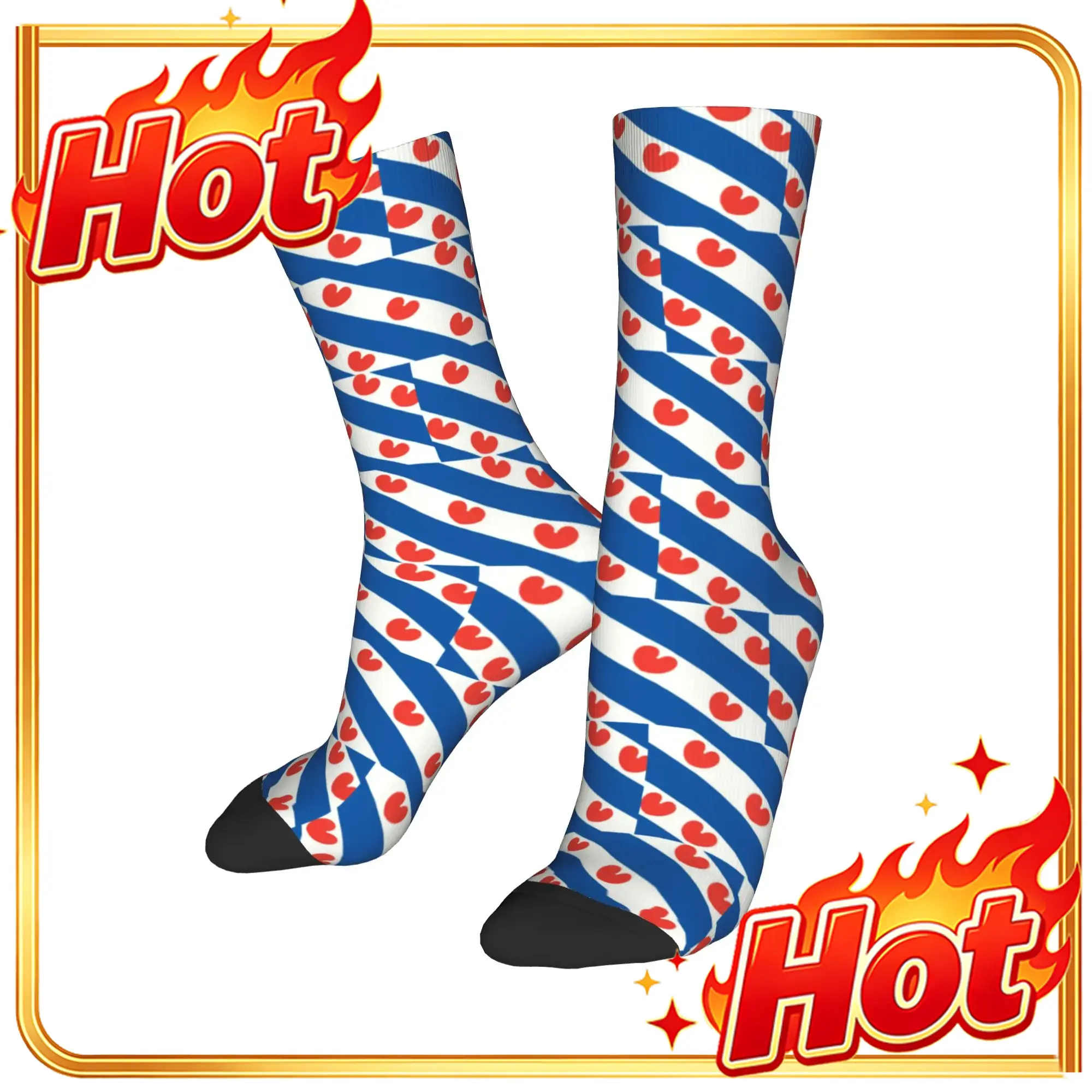 ถุงเท้าข้อกลางลายธงเฟริสแลนด์ส - Dress Sock Men บทวิจารณ์และราคา