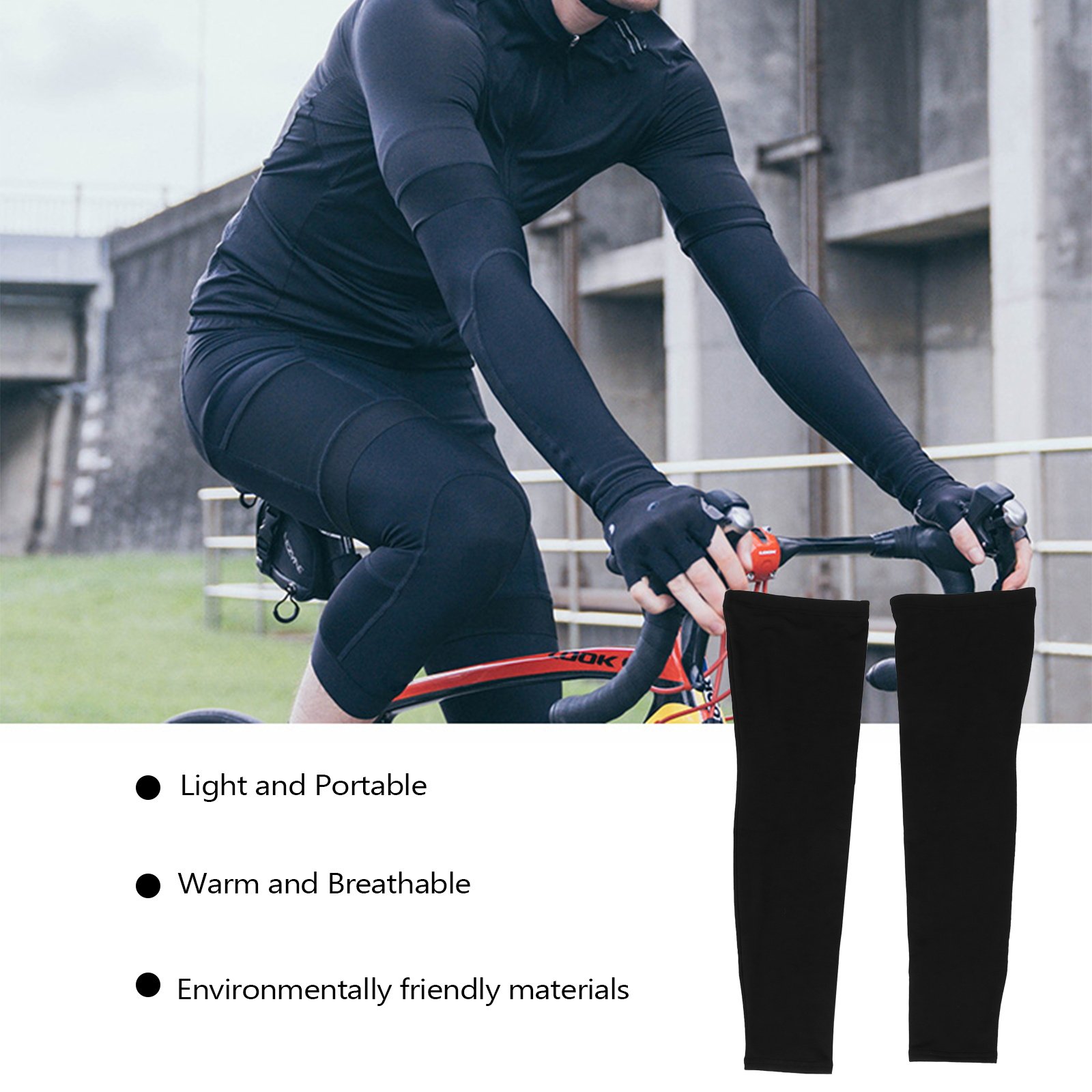 ปลอกขาสำหรับปั่นจักรยาน บุผ้าฟ - Compression Sleeve Calf บทวิจารณ์และราคา